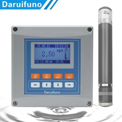 DPD淡水のための電流測定TCCAの自由な塩素のコントローラー