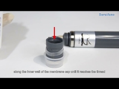 残りの塩素の電極のために電解物を正しく満たす方法か。